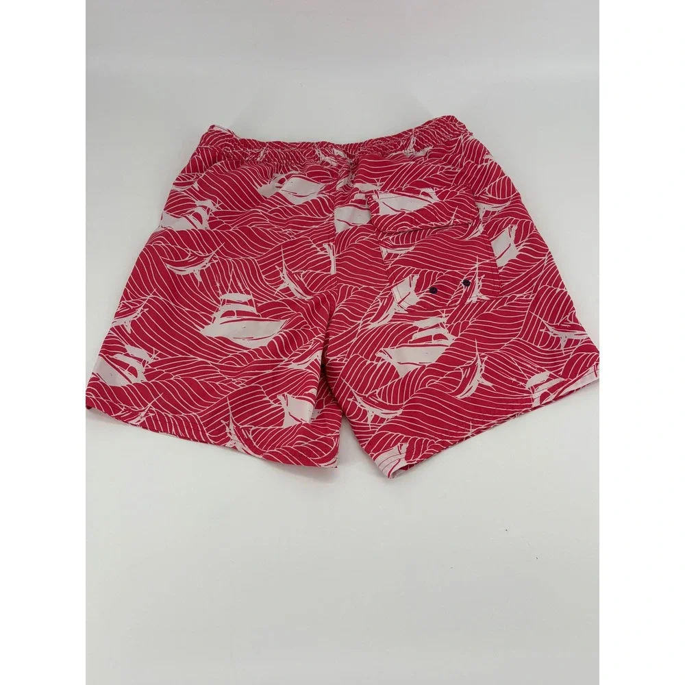 Vineyard Vines Mens Swim Trunks Boats Coral Reef Pattern Size‎ S